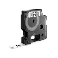 2. DYMO Taśma do Drukarki 12 mm x 7 m Czarny/Biały